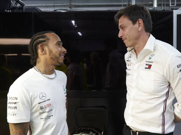 Lewis Hamilton, Toto Wolff Lewis Hamilton, Toto Wolff