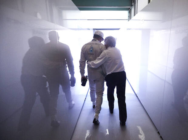 Lewis Hamilton, Bernie Ecclestone Lewis Hamilton, Bernie Ecclestone