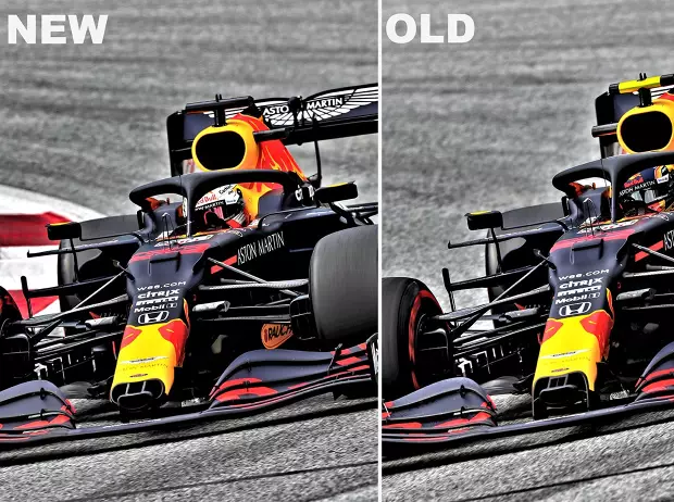 Foto zur News: Verstappen ruiniert Frontflügel und Albon geht deswegen leer aus!