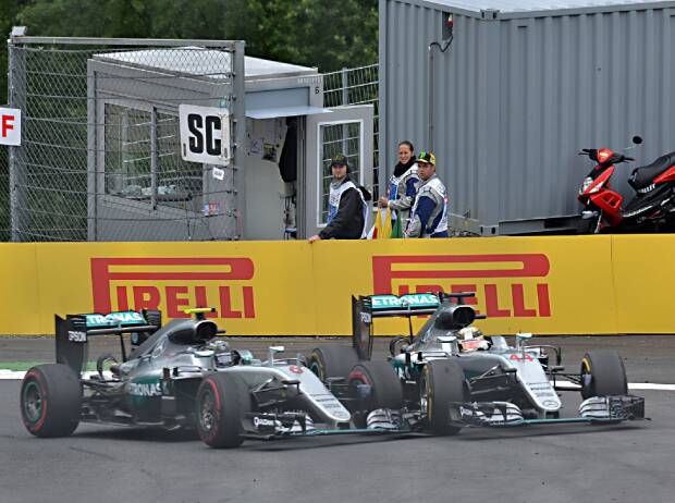 Foto zur News: Präzedenzfälle: Wie Abdrängen bisher in der Formel 1 bestraft wurde