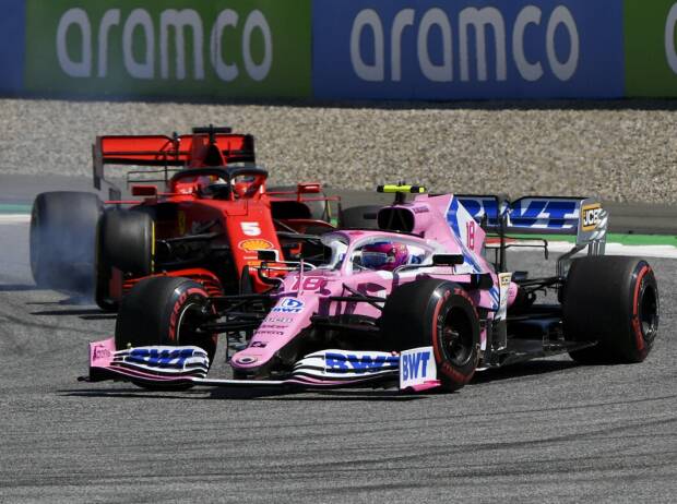 Lance Stroll, Sebastian Vettel Lance Stroll, Sebastian Vettel