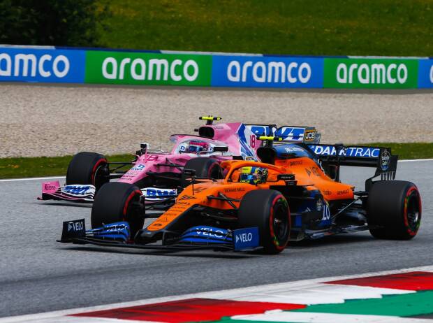 Lando Norris, Lance Stroll Lando Norris, Lance Stroll