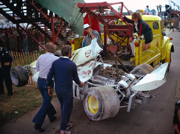 Foto zur News: Silverstone 1973: Der größte Massencrash bis Spa 1998