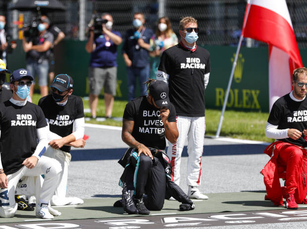 Nicholas Latifi, George Russell, Lewis Hamilton, Kimi Räikkönen, Sebastian Vettel Nicholas Latifi, George Russell, Lewis Hamilton, Kimi Räikkönen, Sebastian Vettel