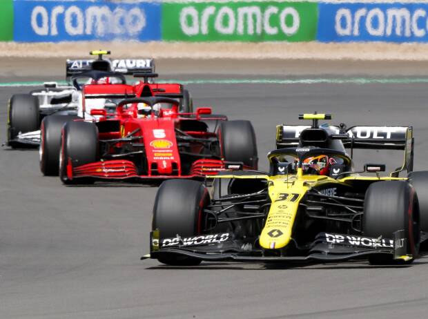 Esteban Ocon, Sebastian Vettel, Pierre Gasly Esteban Ocon, Sebastian Vettel, Pierre Gasly