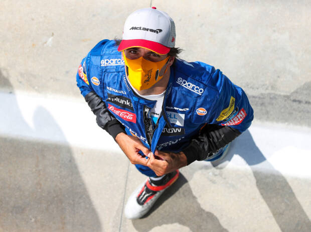 Foto zur News: Carlos Sainz nach P3: "Habe in Ascari & Parabolica alles riskiert"