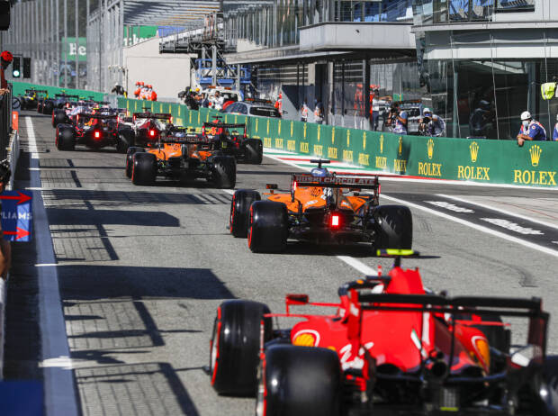 Foto zur News: Nach FT3-Schrecksekunde: Lewis Hamilton schlägt neue Regel vor