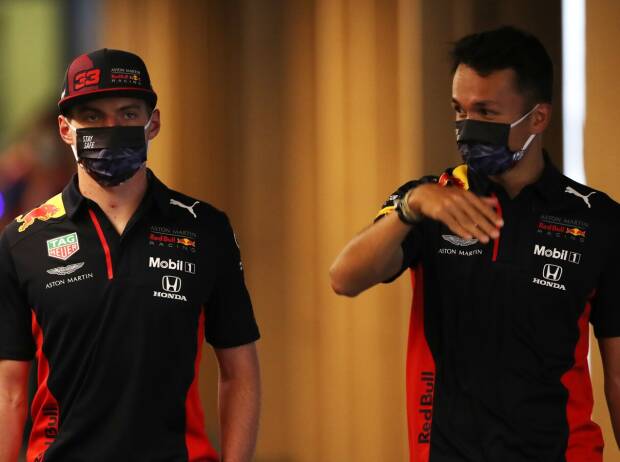 Alexander Albon, Max Verstappen Alexander Albon, Max Verstappen