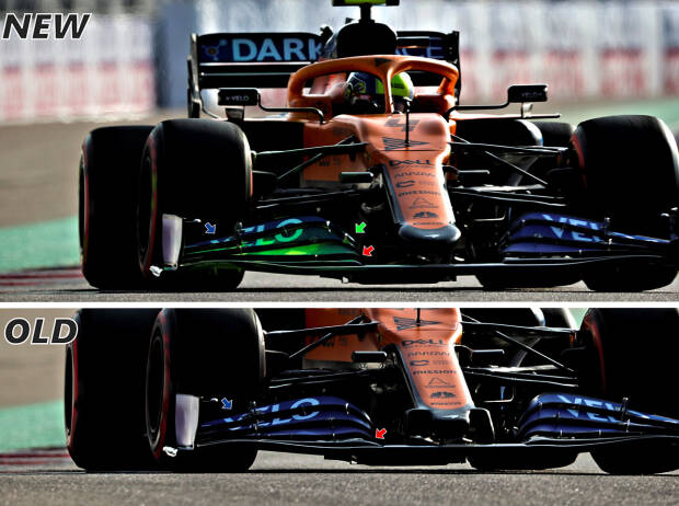Foto zur News: Hinter Renault zurückgefallen: Wie wichtig das McLaren-Update ist
