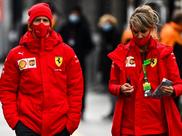 Sebastian Vettel und Britta Roeske Sebastian Vettel und Britta Roeske