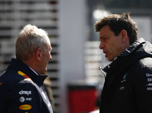 Helmut Marko und Toto Wolff