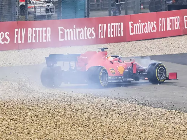 Foto zur News: Sebastian Vettel nach Abflug im Heimrennen: "Das ging in die Hose!"