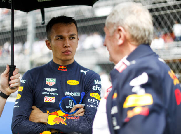 Alexander Albon, Helmut Marko Alexander Albon, Helmut Marko