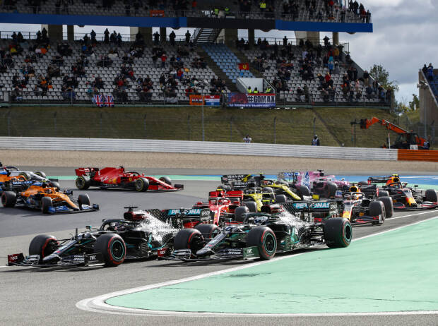 Valtteri Bottas, Lewis Hamilton