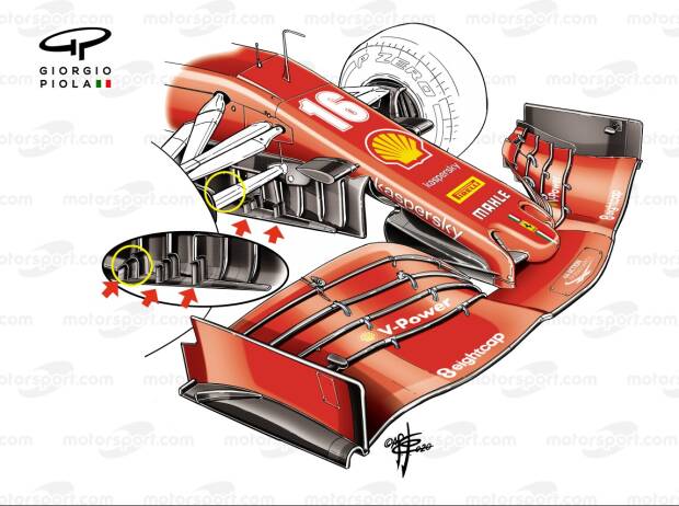 Foto zur News: "Ein kleiner Schritt": Die jüngsten Ferrari-Updates im Detail