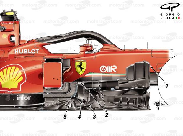 Foto zur News: "Ein kleiner Schritt": Die jüngsten Ferrari-Updates im Detail