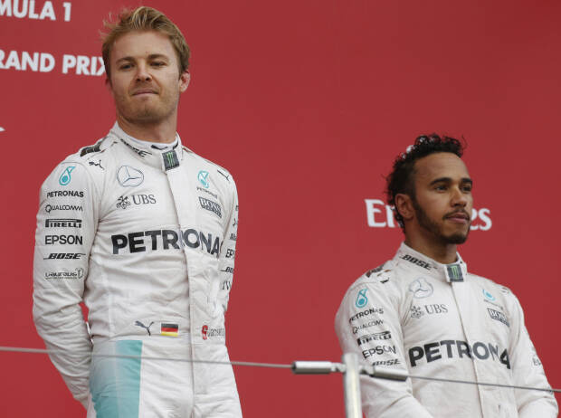 Nico Rosberg, Lewis Hamilton