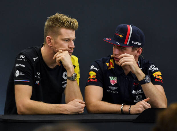 Nico Hülkenberg und Max Verstappen Nico Hülkenberg und Max Verstappen