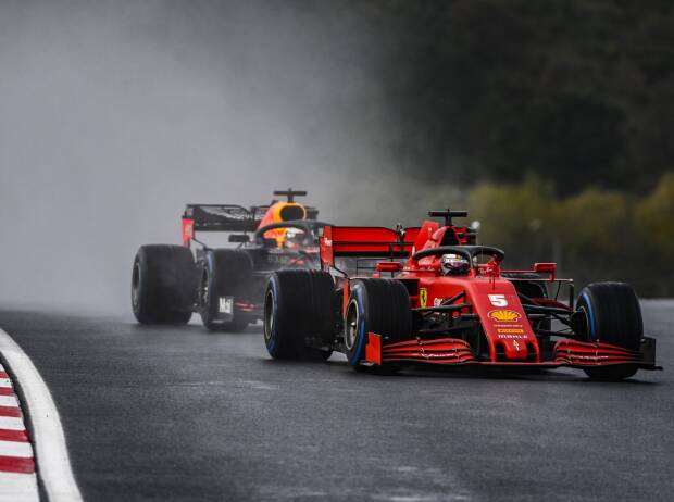 Sebastian Vettel, Max Verstappen Sebastian Vettel, Max Verstappen