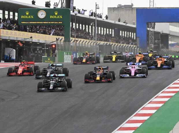 F1-Start in Portimao 2020 F1-Start in Portimao 2020