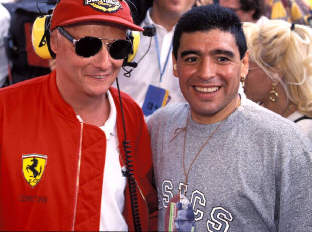 Foto zur News: Max Verstappen und Diego Maradona: Gibt's da Parallelen?