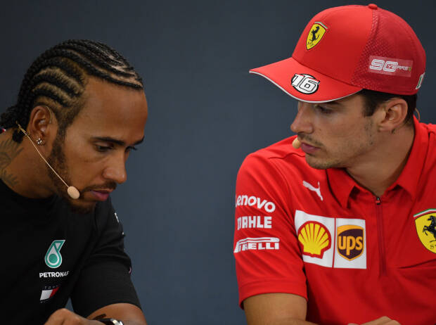Lewis Hamilton, Charles Leclerc Lewis Hamilton, Charles Leclerc