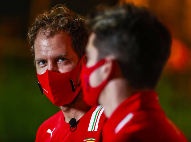 Sebastian Vettel, Charles Leclerc Sebastian Vettel, Charles Leclerc