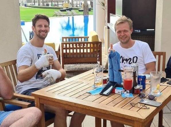 Kevin Magnussen, Romain Grosjean