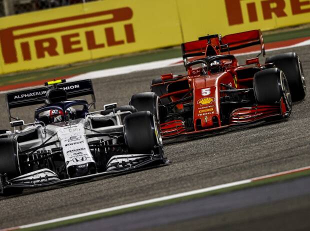 Pierre Gasly, Sebastian Vettel Pierre Gasly, Sebastian Vettel
