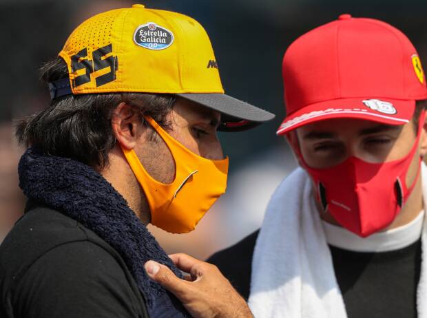 Carlos Sainz, Charles Leclerc Carlos Sainz, Charles Leclerc