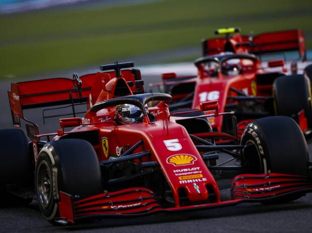 Sebastian Vettel, Charles Leclerc Sebastian Vettel, Charles Leclerc