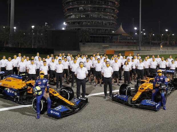 Carlos Sainz, Lando Norris, Zak Brown, Andreas Seidl Carlos Sainz, Lando Norris, Zak Brown, Andreas Seidl