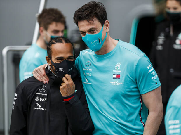 Lewis Hamilton, Toto Wolff Lewis Hamilton, Toto Wolff