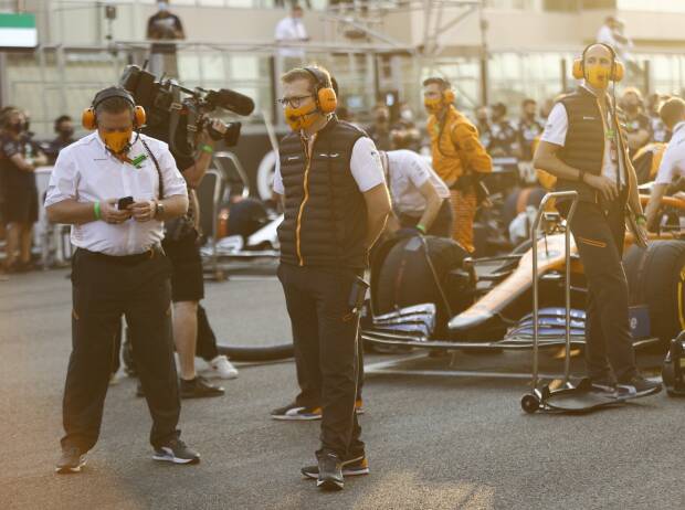 Zak Brown, Andreas Seidl Zak Brown, Andreas Seidl
