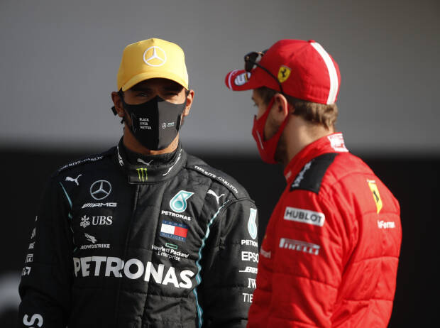 Lewis Hamilton, Sebastian Vettel Lewis Hamilton, Sebastian Vettel