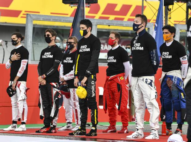 Antonio Giovinazzi, Romain Grosjean, Esteban Ocon, Daniil Kwjat Antonio Giovinazzi, Romain Grosjean, Esteban Ocon, Daniil Kwjat