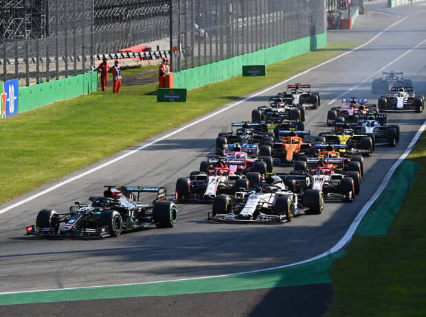 Lewis Hamilton, Pierre Gasly, Kimi Räikkönen, Antonio Giovinazzi Lewis Hamilton, Pierre Gasly, Kimi Räikkönen, Antonio Giovinazzi