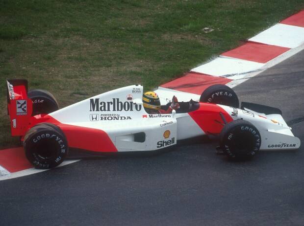 Foto zur News: Eine Million pro Rennen: Warum Ayrton Senna 1993 beinahe nicht gefahren wäre