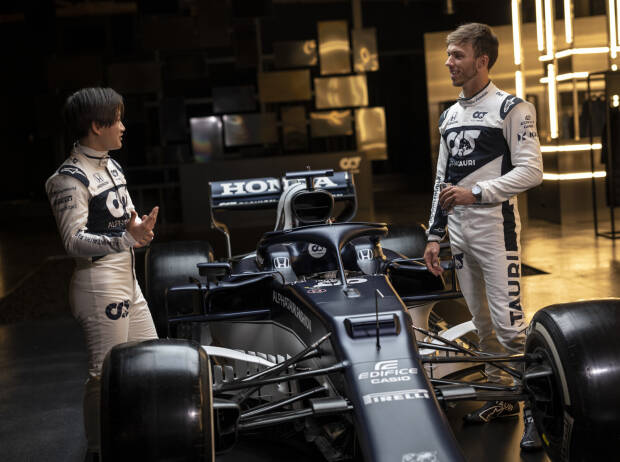 Pierre Gasly, Yuki Tsunoda Pierre Gasly, Yuki Tsunoda