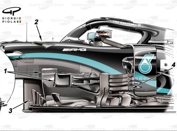 Foto zur News: Formel-1-Technik: Was den Mercedes W11 so stark gemacht hat