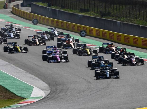Lewis Hamilton, Valtteri Bottas, Charles Leclerc, Alexander Albon Lewis Hamilton, Valtteri Bottas, Charles Leclerc, Alexander Albon