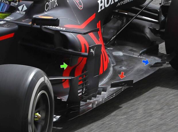 Sergio Perez, Unterboden Sergio Perez, Unterboden