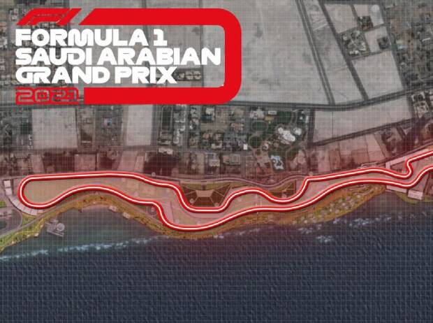 Großer Preis von Saudi-Arabien: Formel-1-Strecke von ...