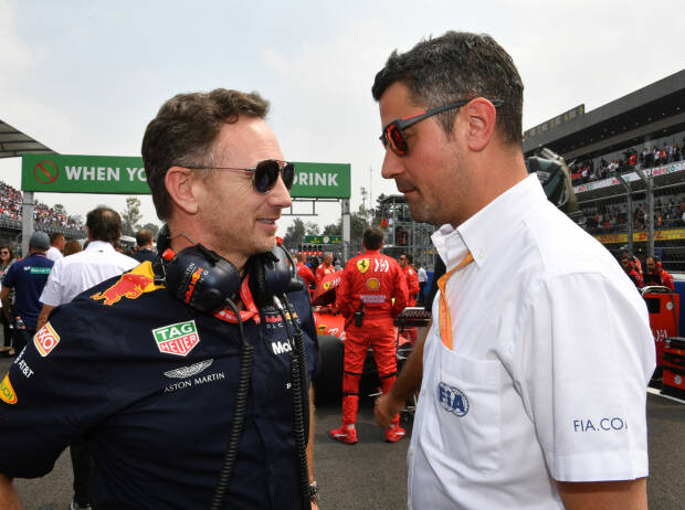 Christian Horner und Michael Masi Christian Horner und Michael Masi