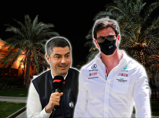 Michael Masi und Toto Wolff Michael Masi und Toto Wolff