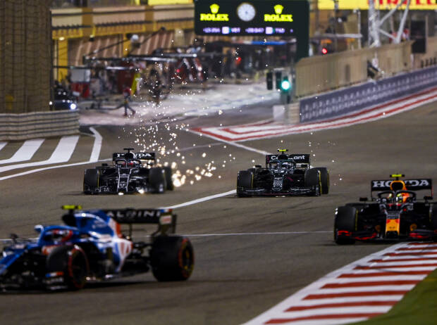 Esteban Ocon, Sergio Perez, Sebastian Vettel, Yuki Tsunoda Esteban Ocon, Sergio Perez, Sebastian Vettel, Yuki Tsunoda