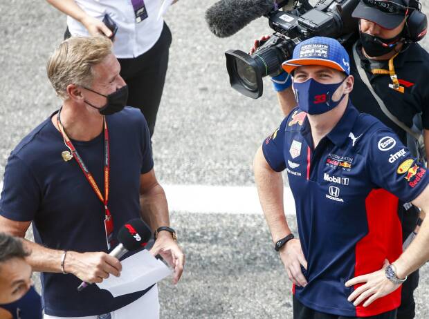 David Coulthard, Max Verstappen David Coulthard, Max Verstappen