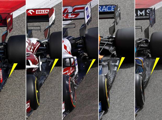 Foto zur News: Formel-1-Technik: So unterschiedlich sind die Regeltricks der Teams 2021