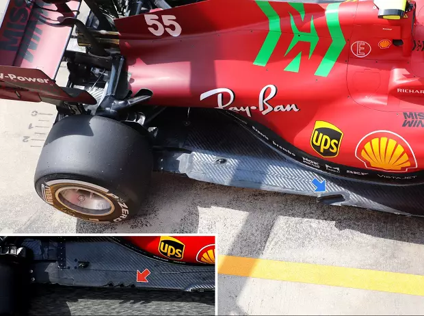 Foto zur News: Formel-1-Technik 2021: Ferrari und Williams treten der "Z-Gang" bei