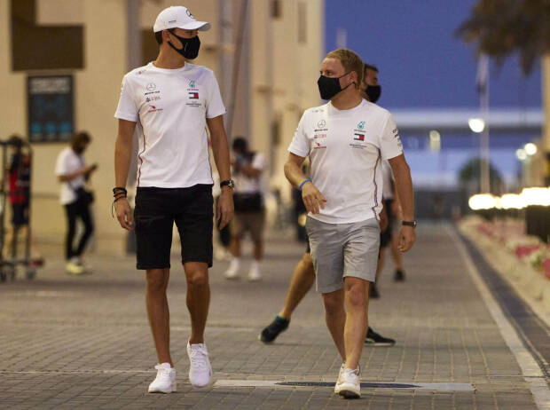 George Russell, Valtteri Bottas George Russell, Valtteri Bottas